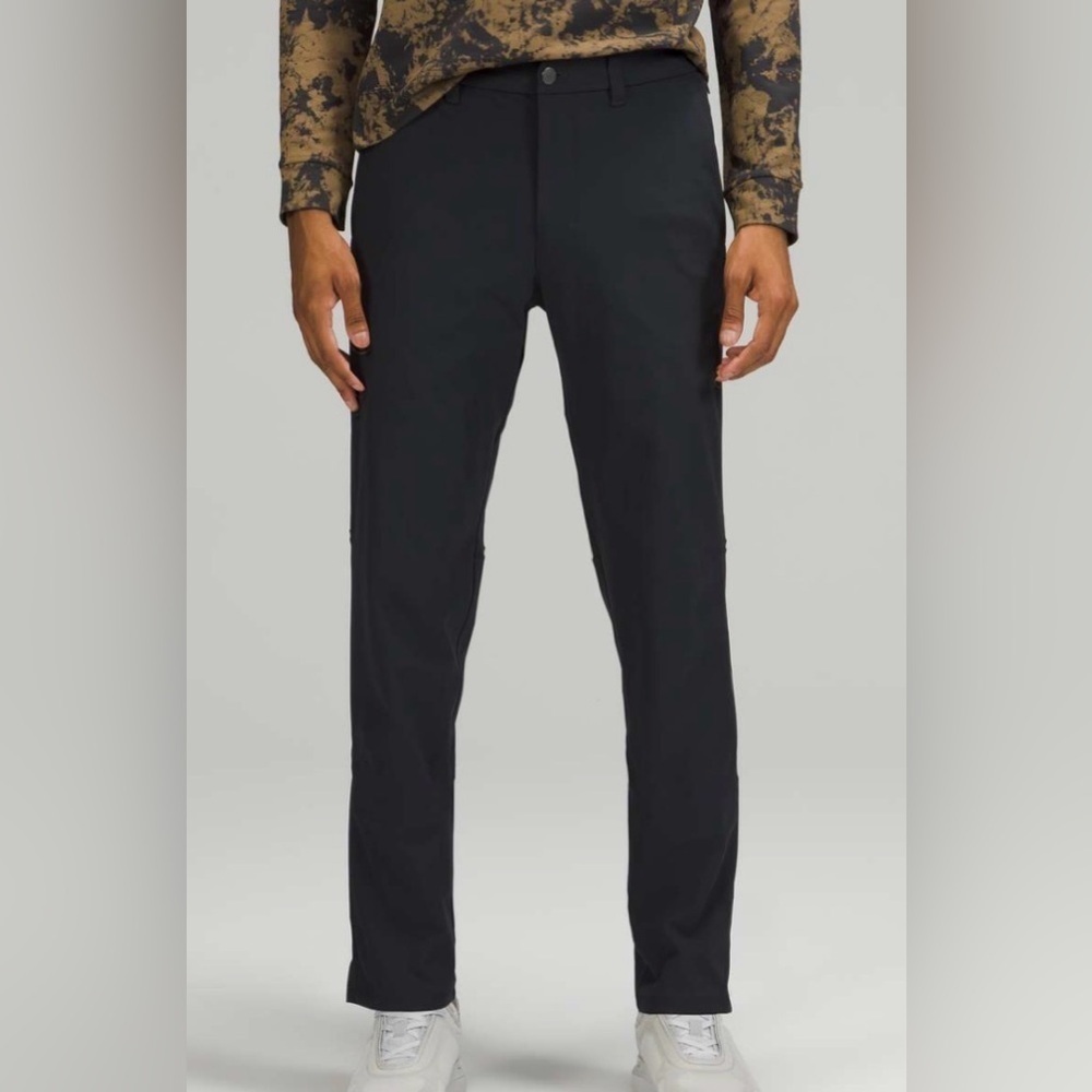 Lululemon Commission Pant Slim Warpstreme Black Size 31